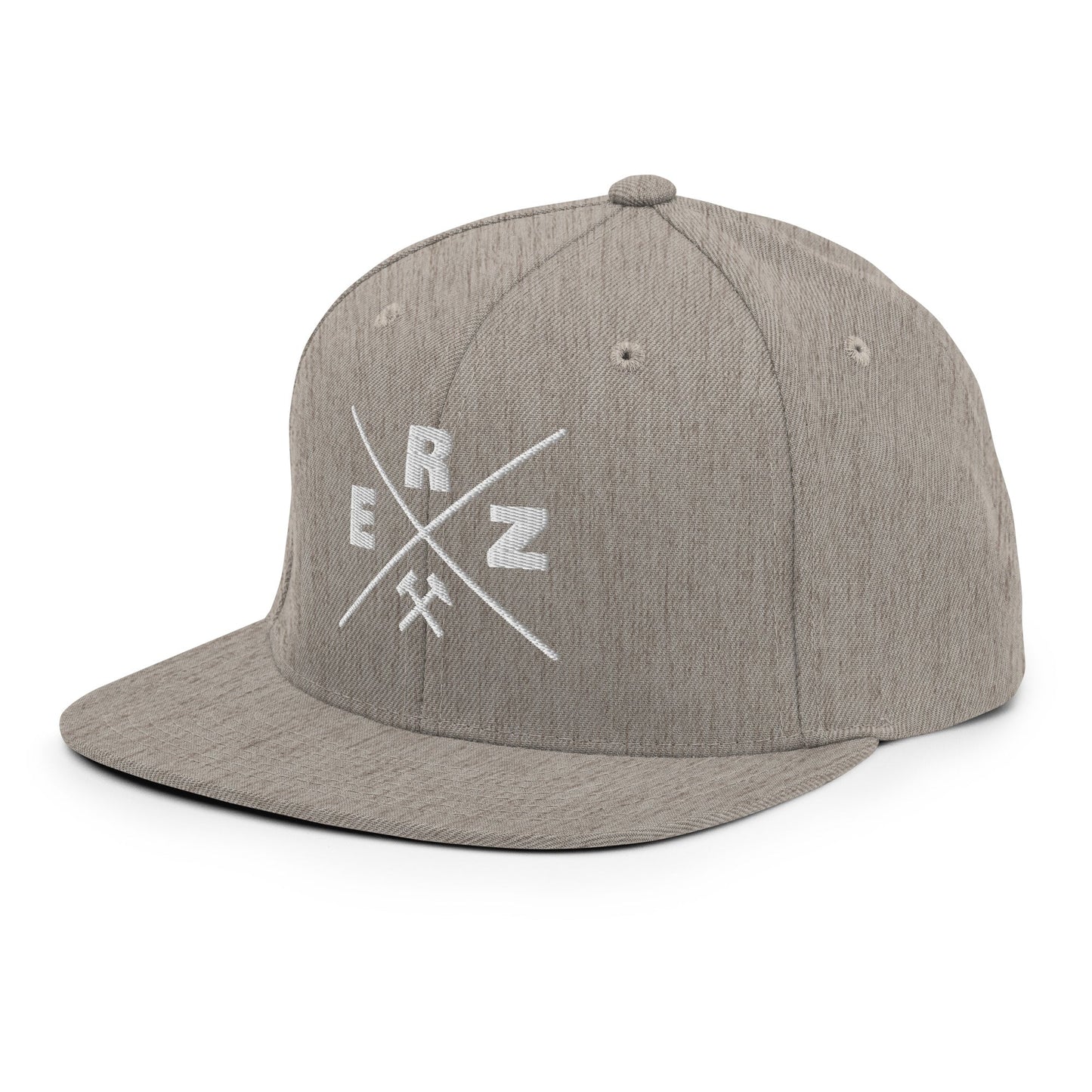 Snapback - Cap - Erz - weißer Stick - Haamitstuff