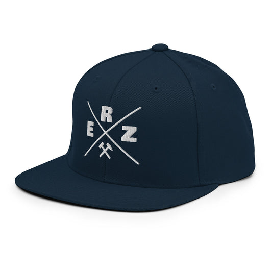 Snapback - Cap - Erz - weißer Stick - Haamitstuff