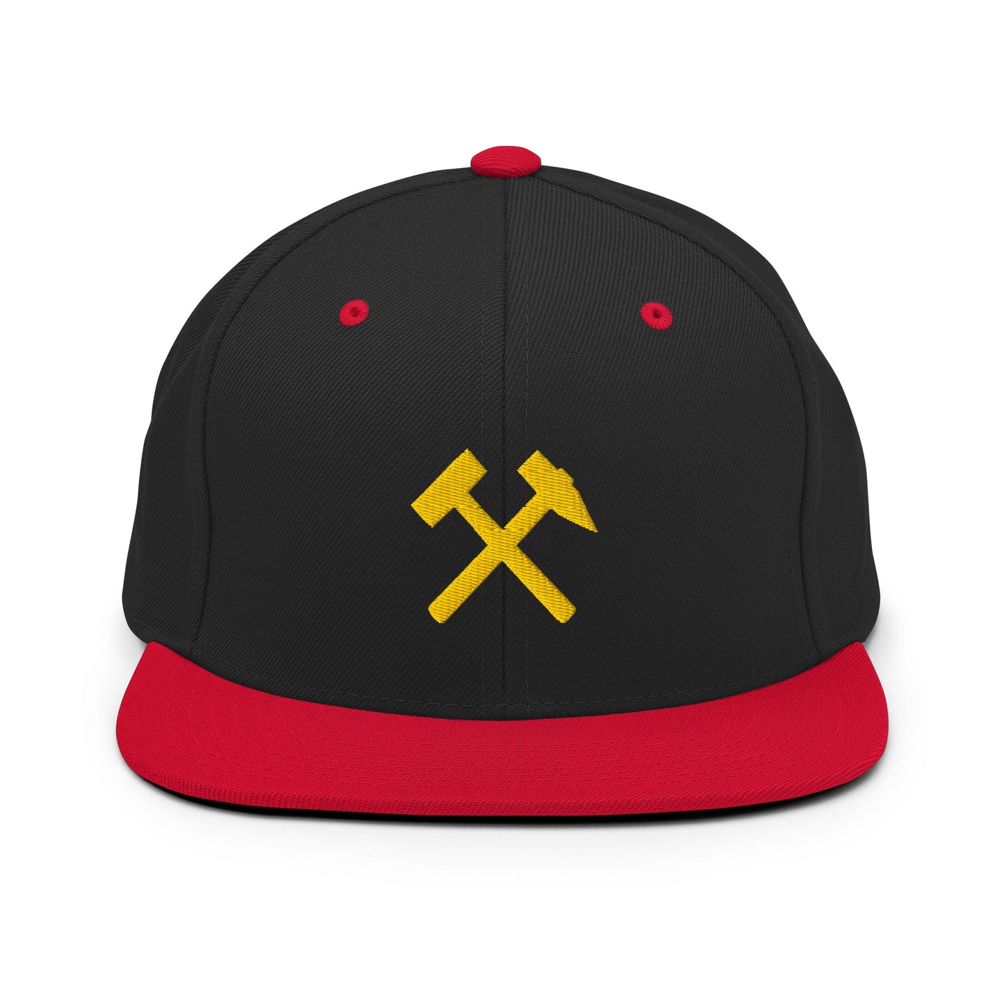 Snapback - Cap - gekreuzte Hämmer (goldener Stick) - Haamitstuff