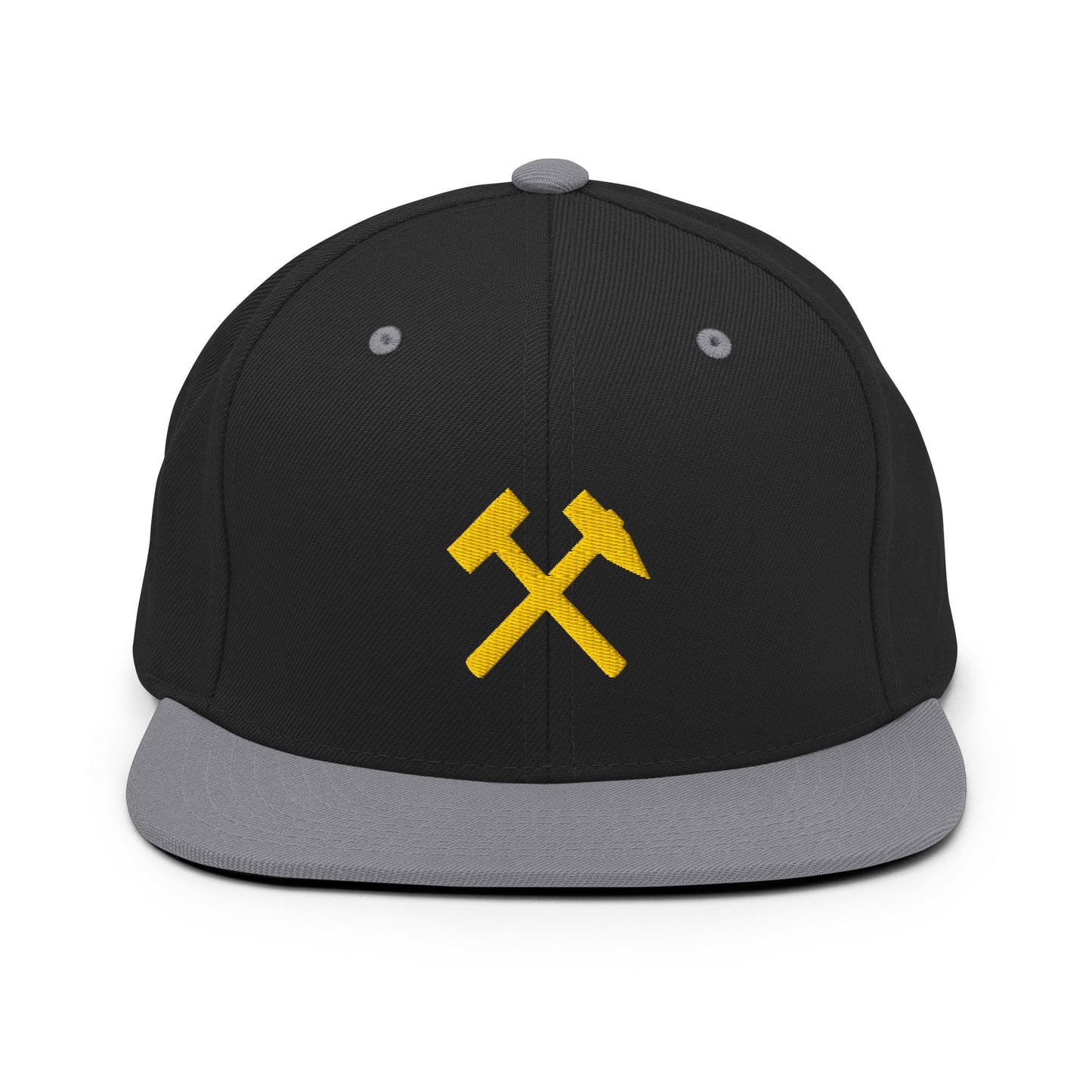 Snapback - Cap - gekreuzte Hämmer (goldener Stick) - Haamitstuff