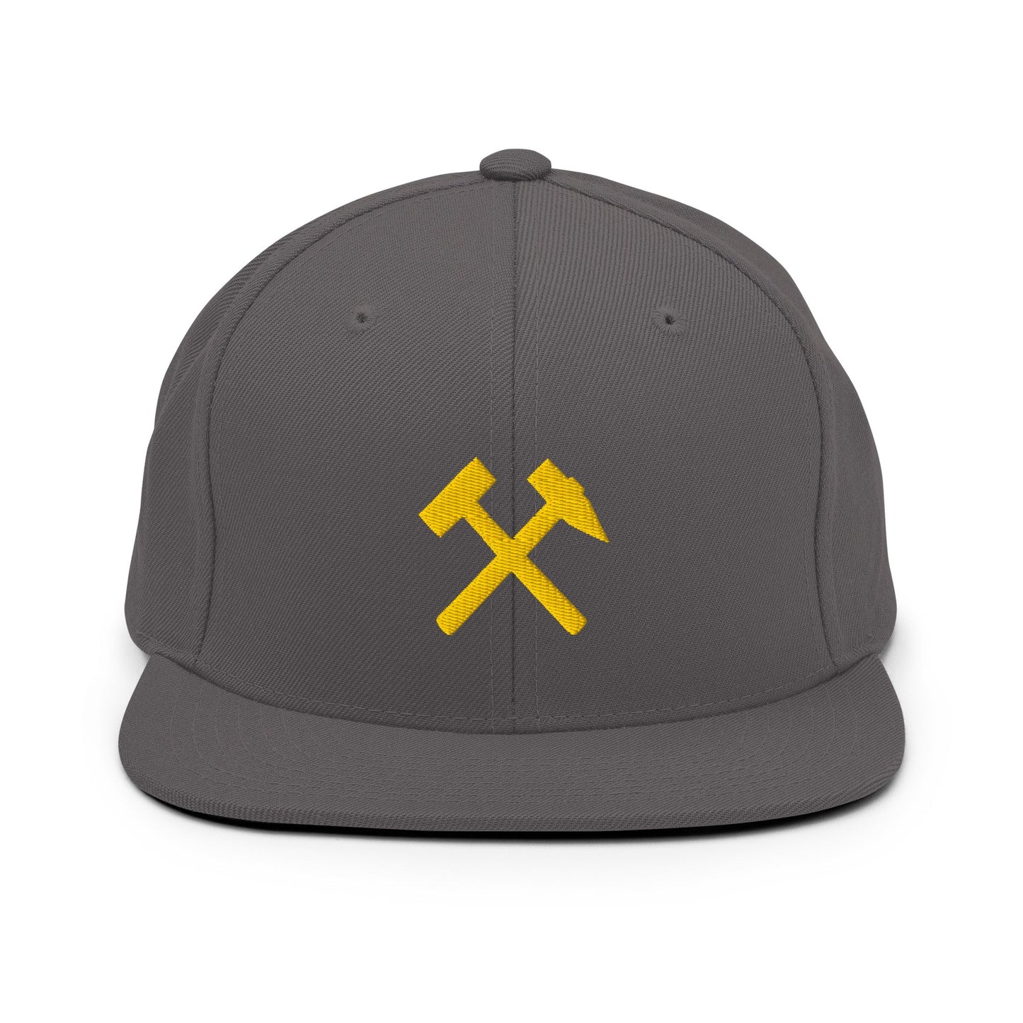 Snapback - Cap - gekreuzte Hämmer (goldener Stick) - Haamitstuff