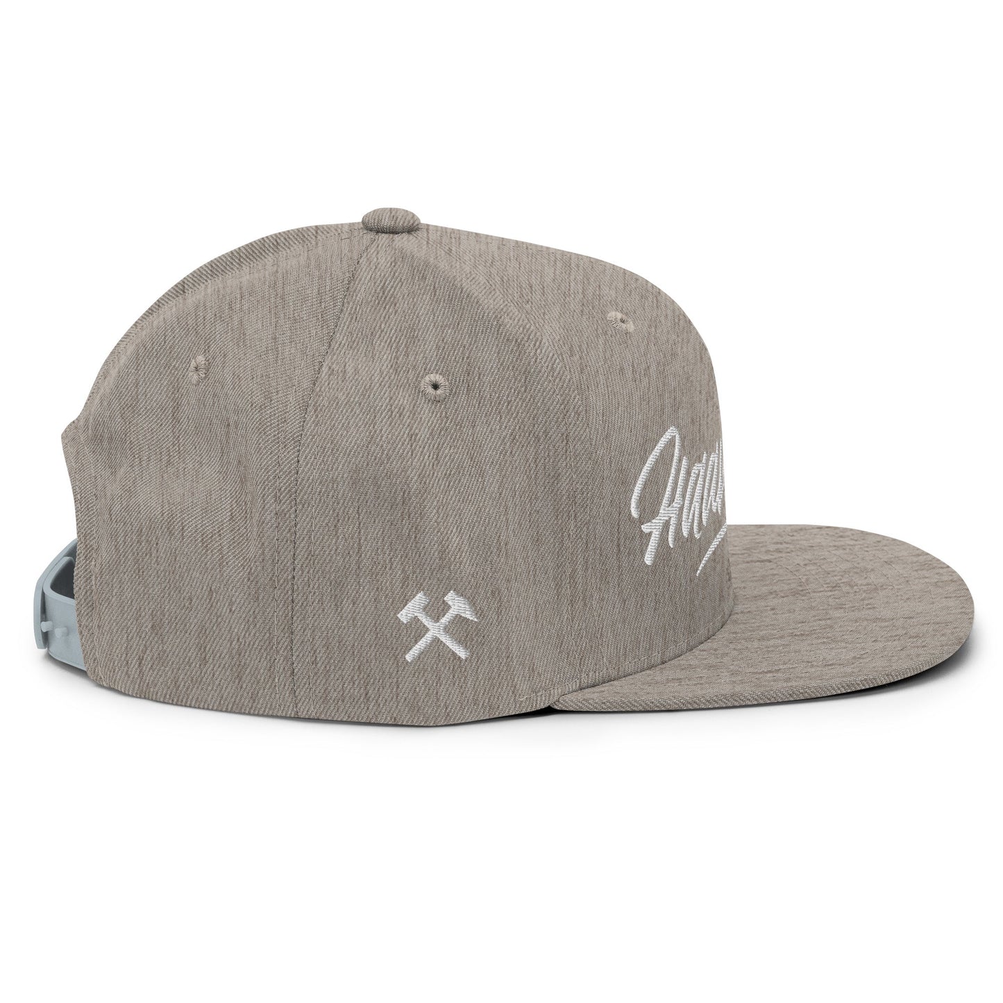 Snapback - Cap - Haamitstuff (Stick weiß) - Haamitstuff