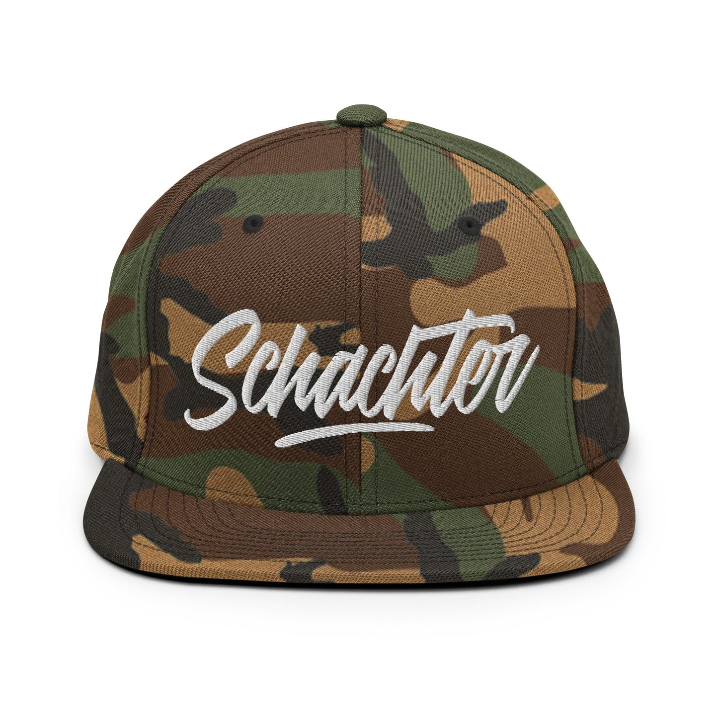 Snapback - Cap - Schachter (Stick weiß) - Haamitstuff
