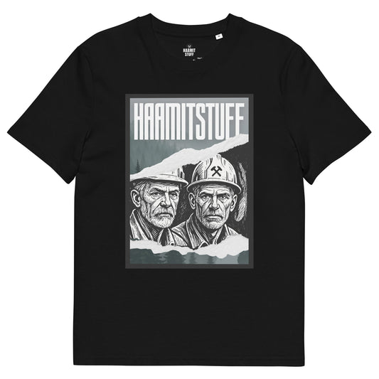 Unisex - T-Shirt - Bio - Baumwolle Haamitstuff Bergmänner - Haamitstuff