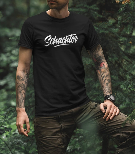 Unisex - T-Shirt - Bio - Baumwolle - Schachter - Haamitstuff