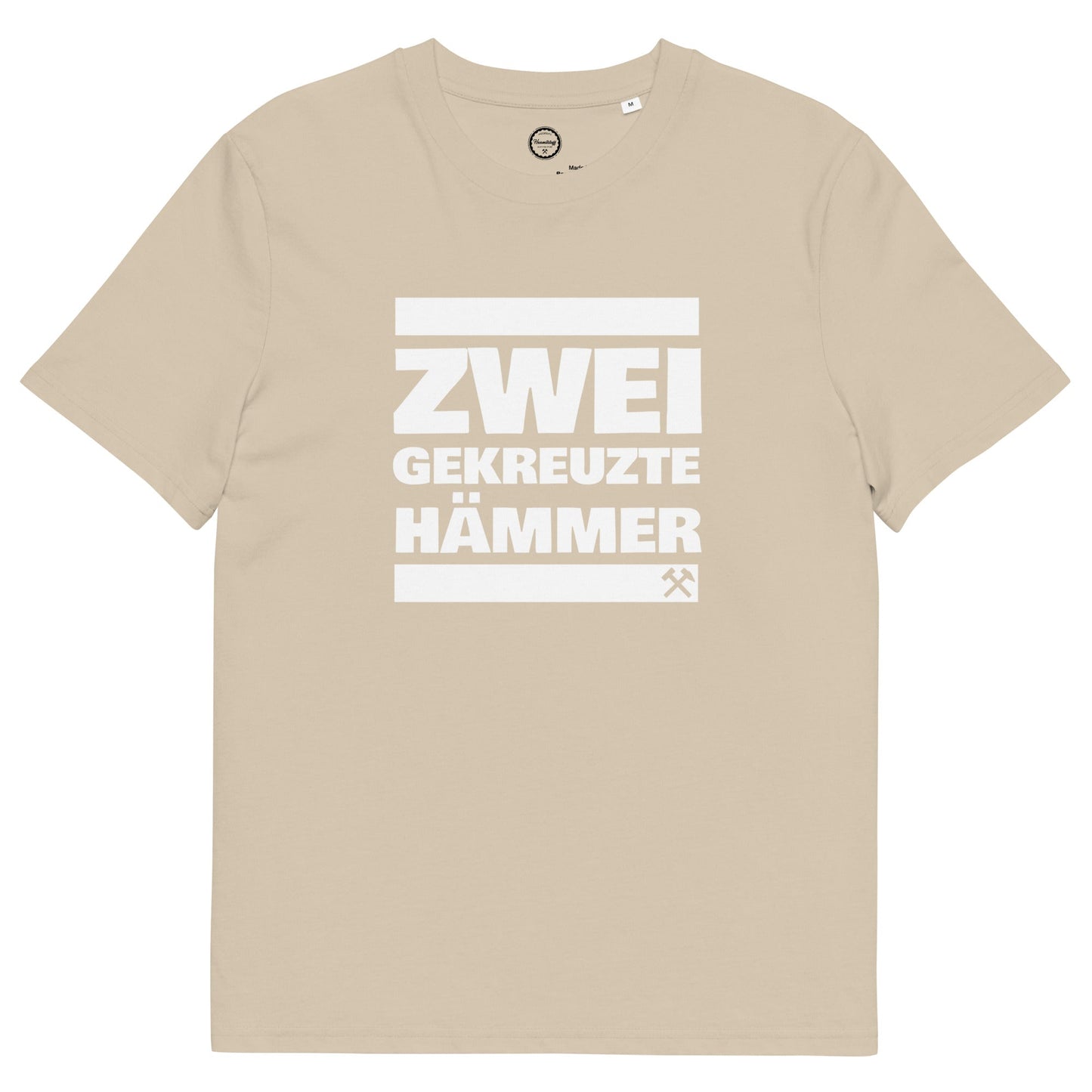 Unisex - T - Shirt - Bio - Baumwolle - Zwei gekreuzte Hämmer - Haamitstuff