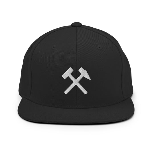 Snapback-Cap - Gekreuzte Hämmer (weiß) - Haamitstuff