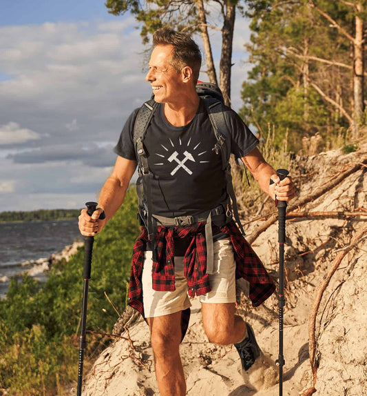 Unisex - Bio-Baumwoll-T-Shirt - Gekreuzte Hämmer - Haamitstuff