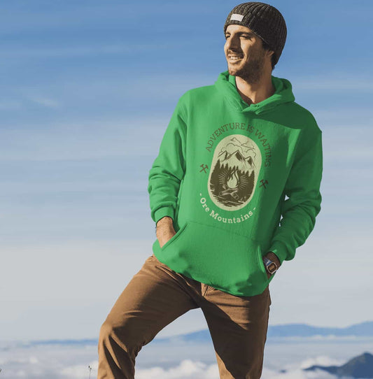 Unisex - Bio-Kapuzenpullover - Adventure is waiting - Haamitstuff
