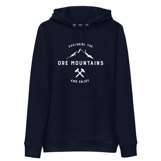 Unisex - Bio-Kapuzenpullover - Exploring the Ore Mountains - Haamitstuff