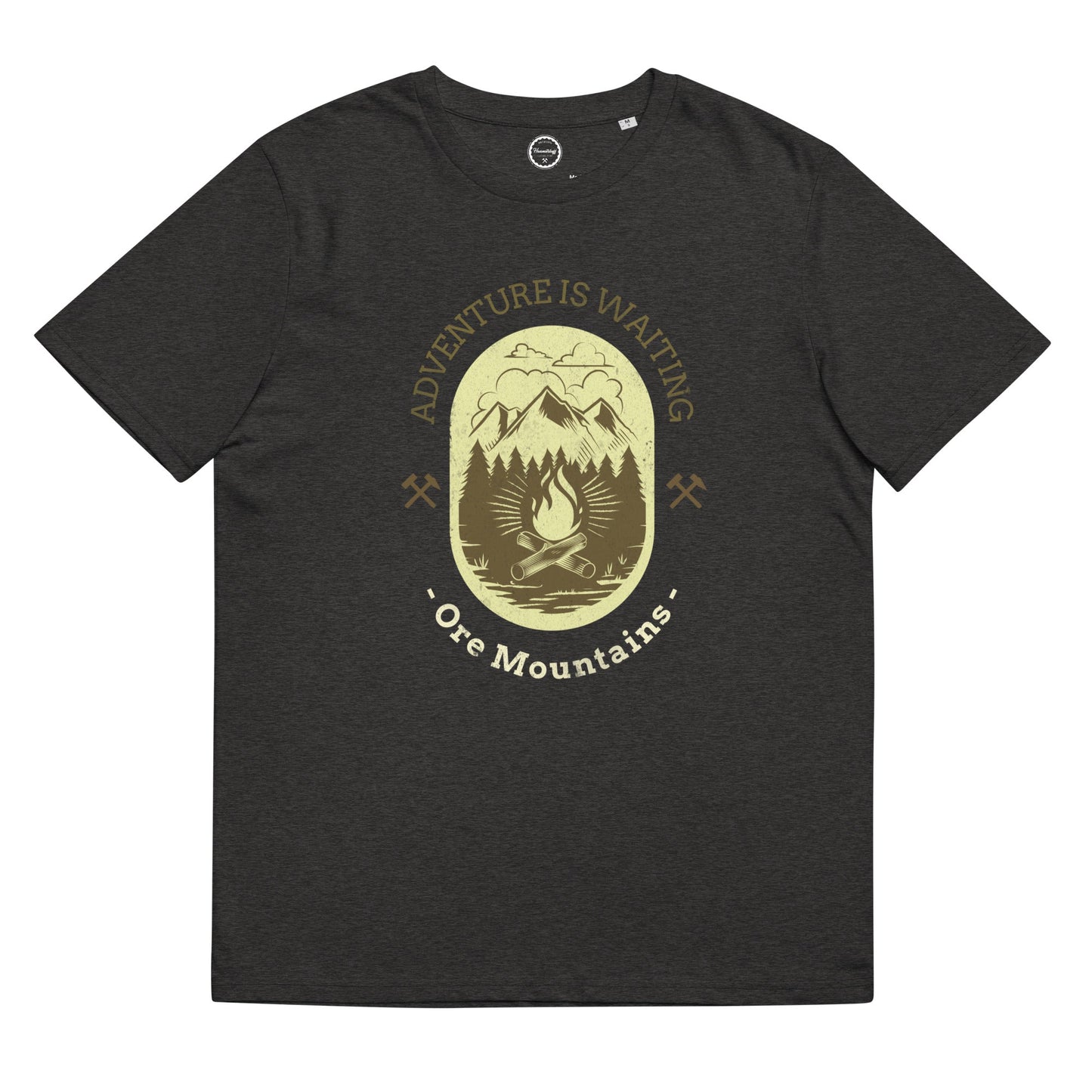 Unisex - T-Shirt - Bio-Baumwolle - Adventure is waiting - Ore Mountains - Haamitstuff