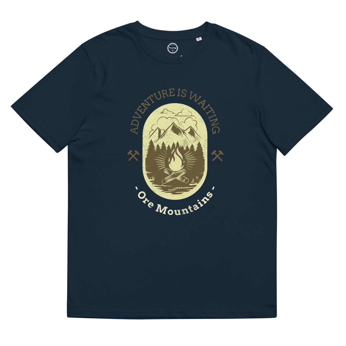 Unisex - T-Shirt - Bio-Baumwolle - Adventure is waiting - Ore Mountains - Haamitstuff