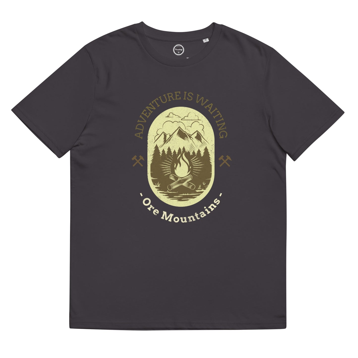 Unisex - T-Shirt - Bio-Baumwolle - Adventure is waiting - Ore Mountains - Haamitstuff