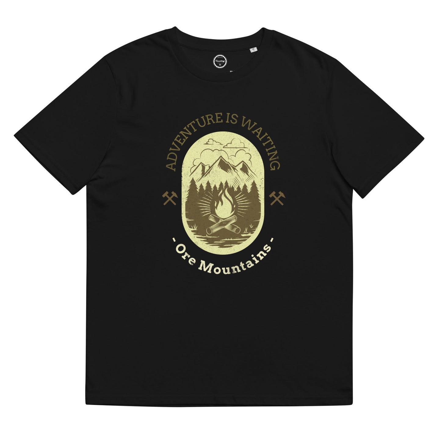 Unisex - T-Shirt - Bio-Baumwolle - Adventure is waiting - Ore Mountains - Haamitstuff