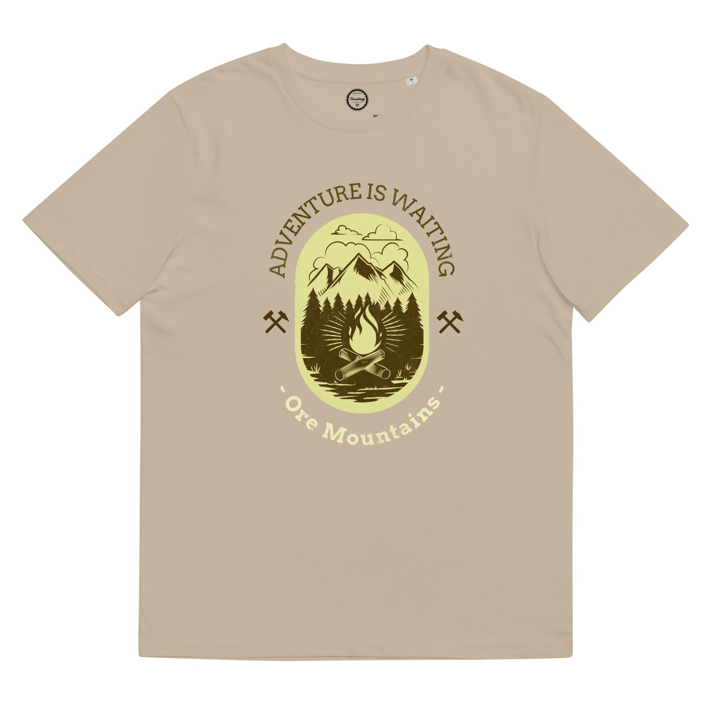 Unisex - T-Shirt - Bio-Baumwolle - Adventure is waiting - Ore Mountains - Haamitstuff
