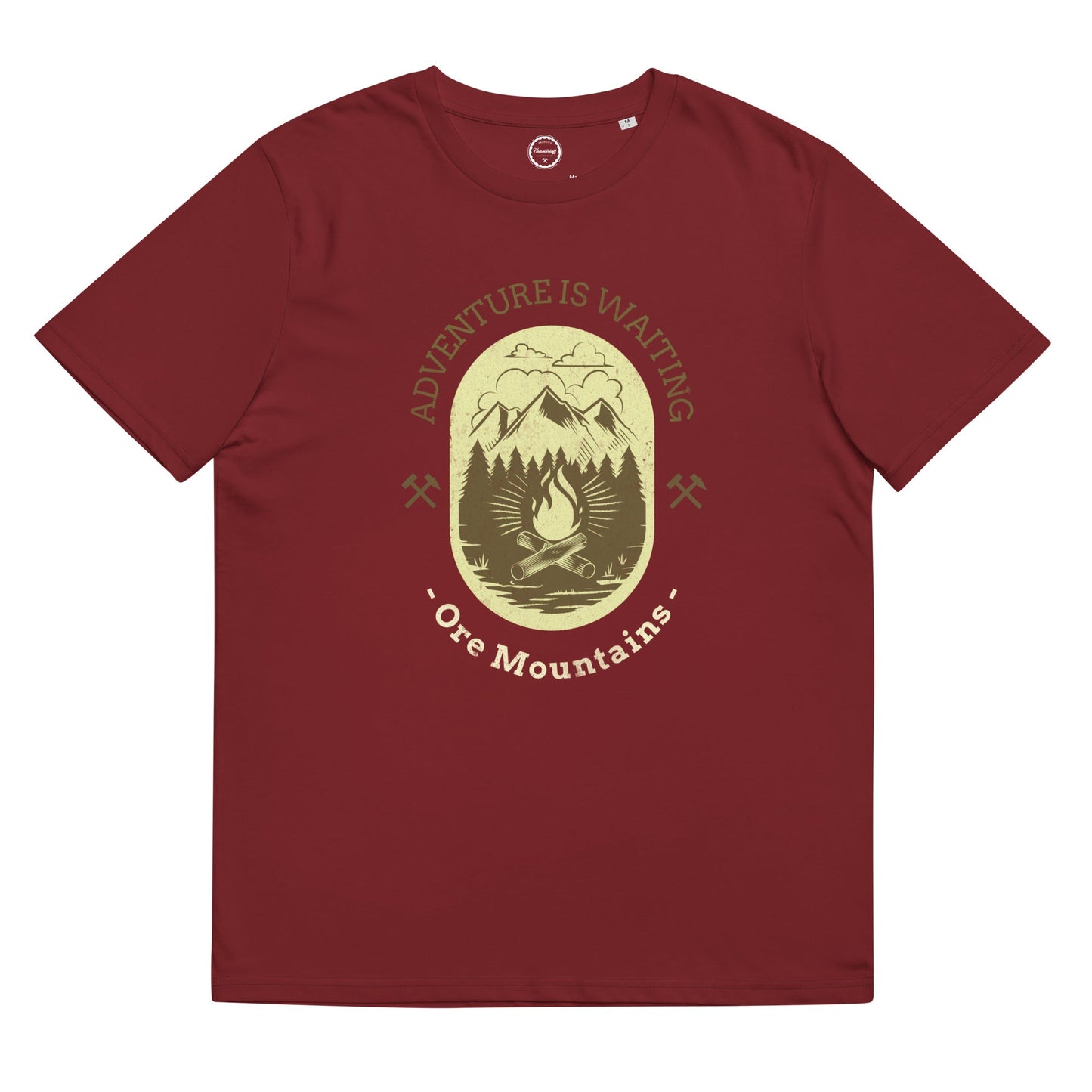 Unisex - T-Shirt - Bio-Baumwolle - Adventure is waiting - Ore Mountains - Haamitstuff