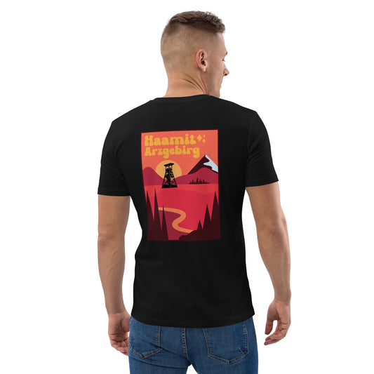 Unisex - T-Shirt - Bio-Baumwolle - Haamit Arzgebirg (Rückenprint) - Haamitstuff