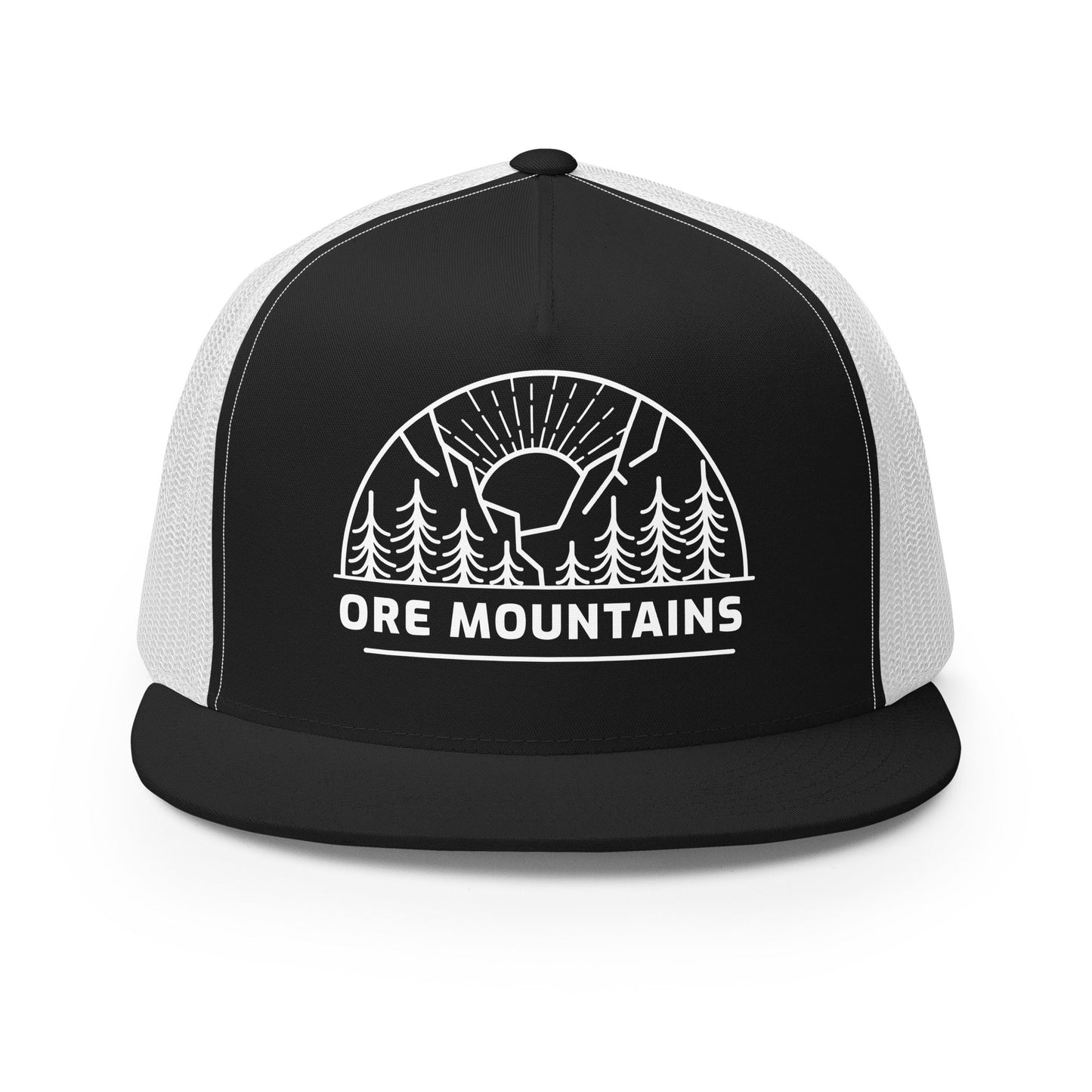 5 - Panel - Trucker - Cap - Ore Mountains (bedruckt) - Haamitstuff
