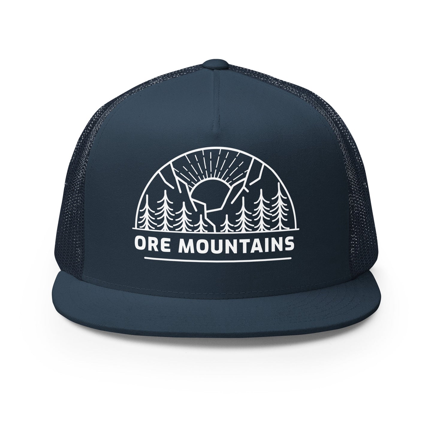 5 - Panel - Trucker - Cap - Ore Mountains (bedruckt) - Haamitstuff