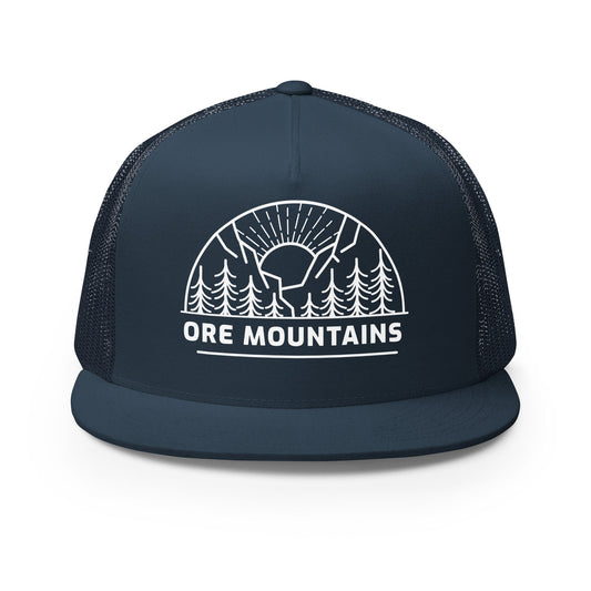 5 - Panel - Trucker - Cap - Ore Mountains (bedruckt) - Haamitstuff
