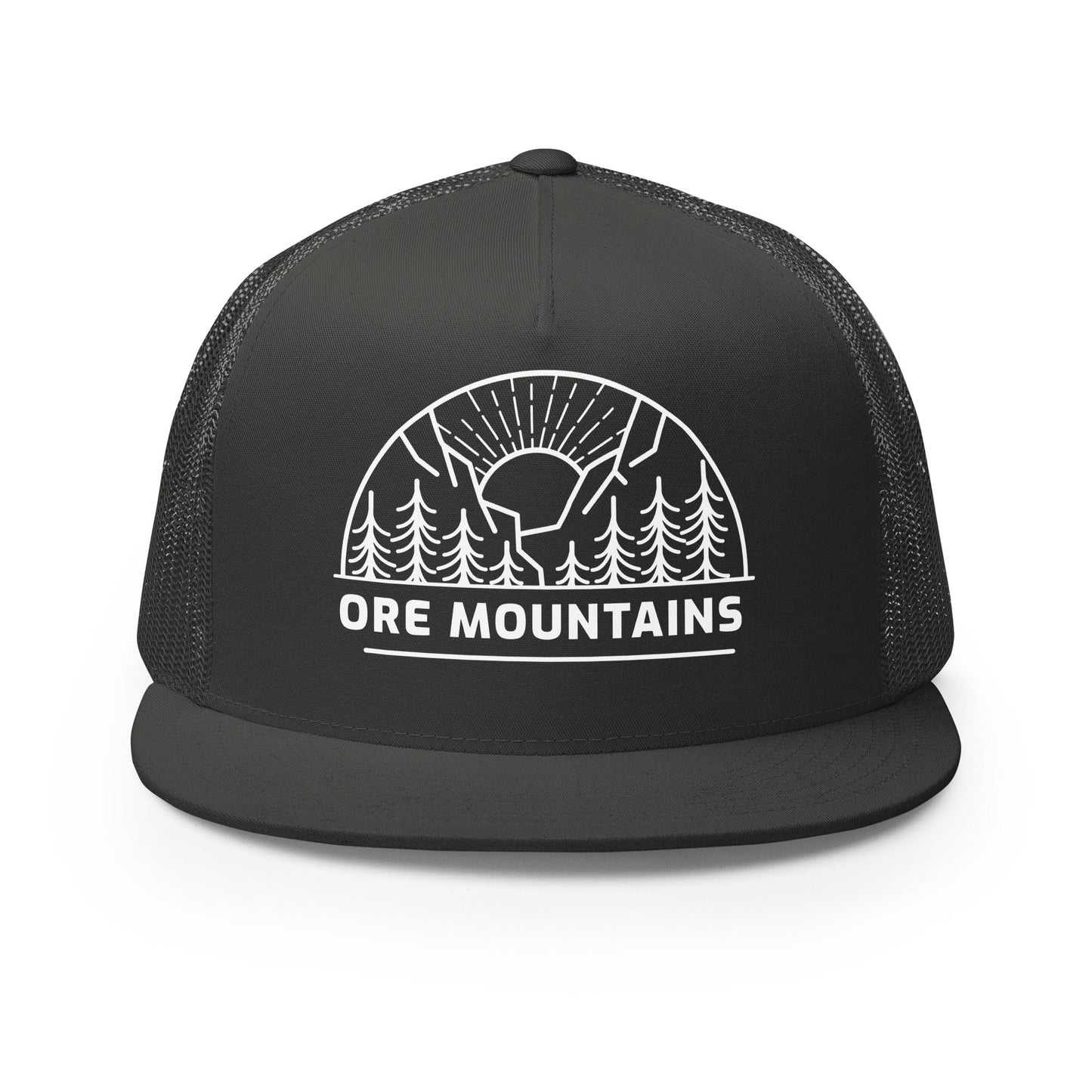 5 - Panel - Trucker - Cap - Ore Mountains (bedruckt) - Haamitstuff