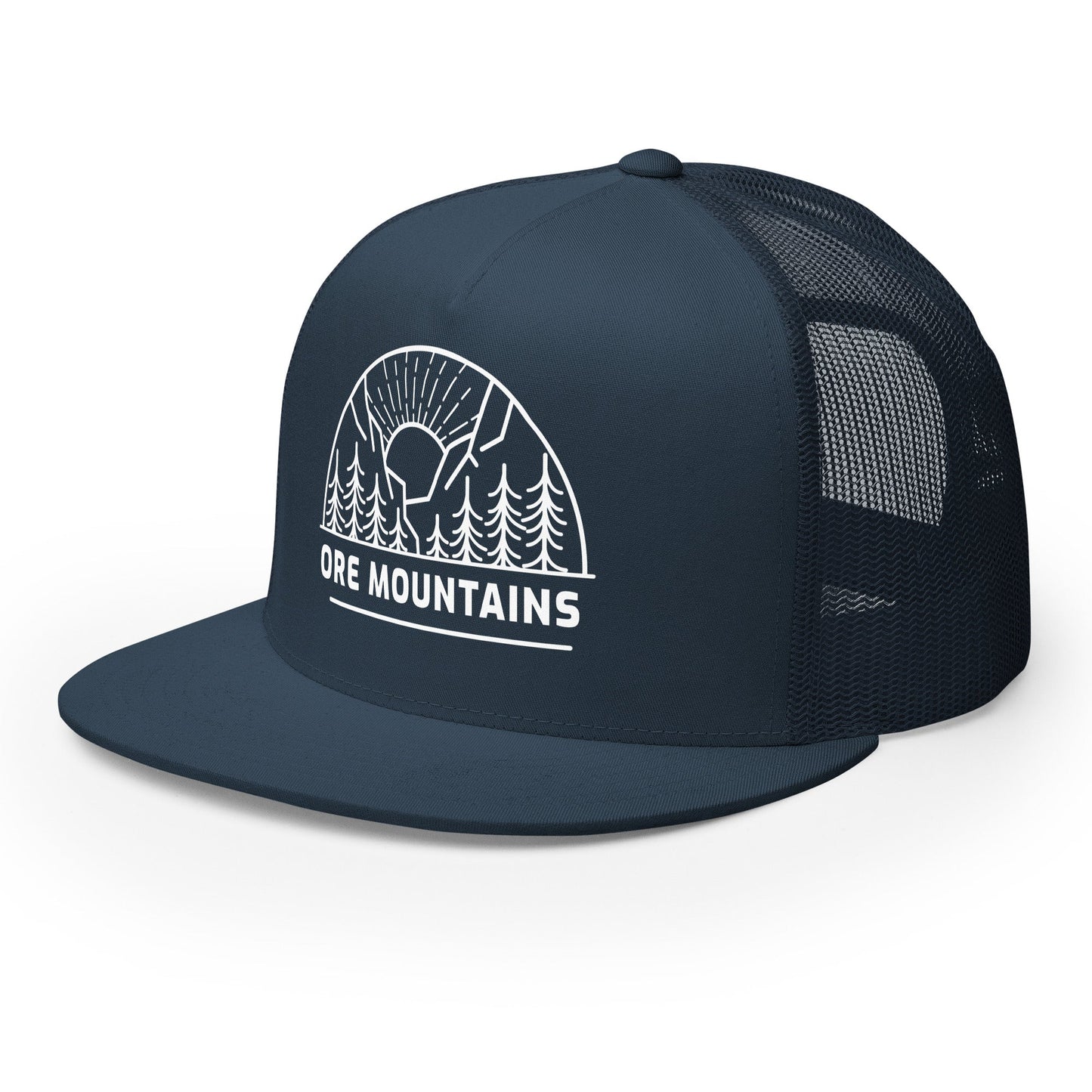 5 - Panel - Trucker - Cap - Ore Mountains (bedruckt) - Haamitstuff