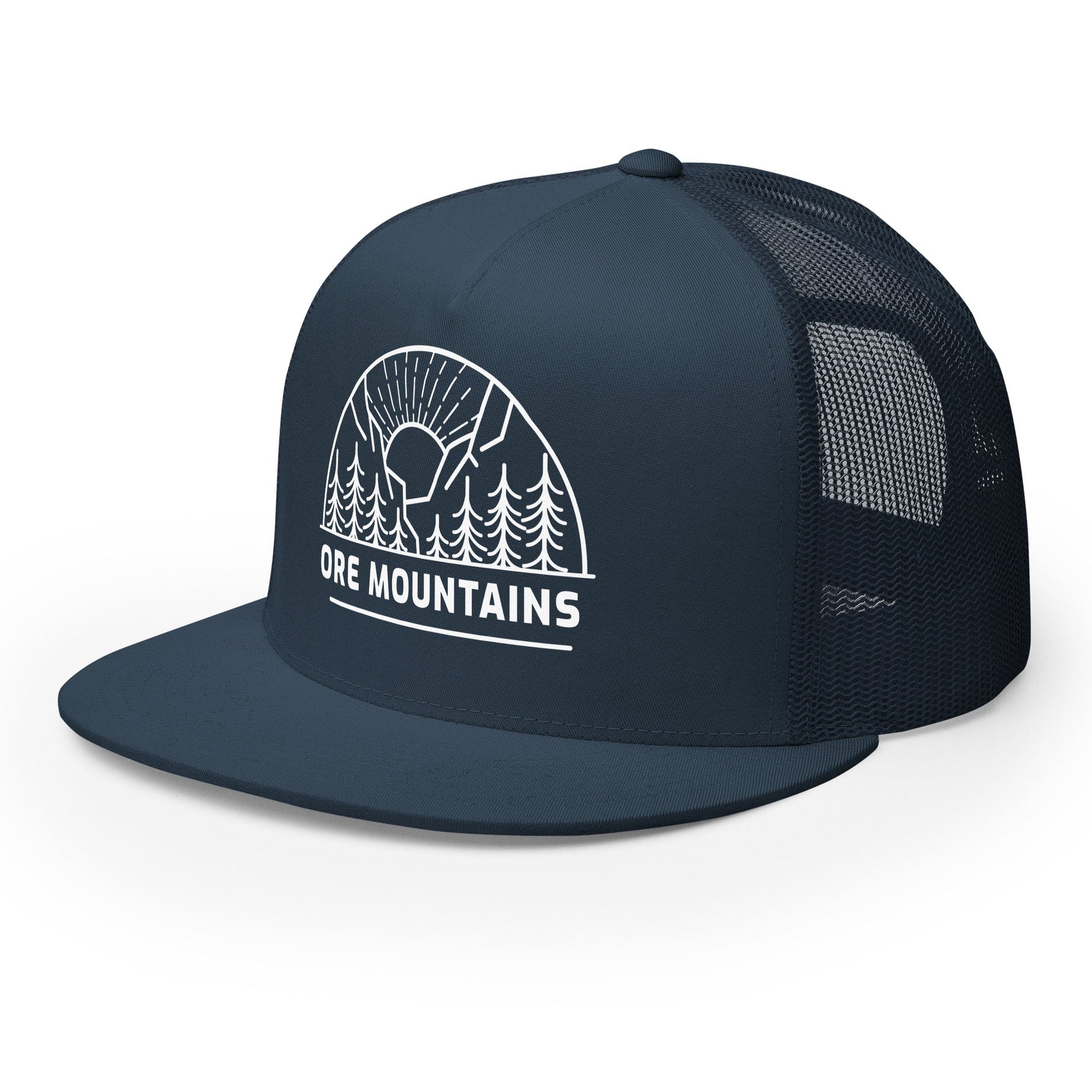 5 - Panel - Trucker - Cap - Ore Mountains (bedruckt) - Haamitstuff
