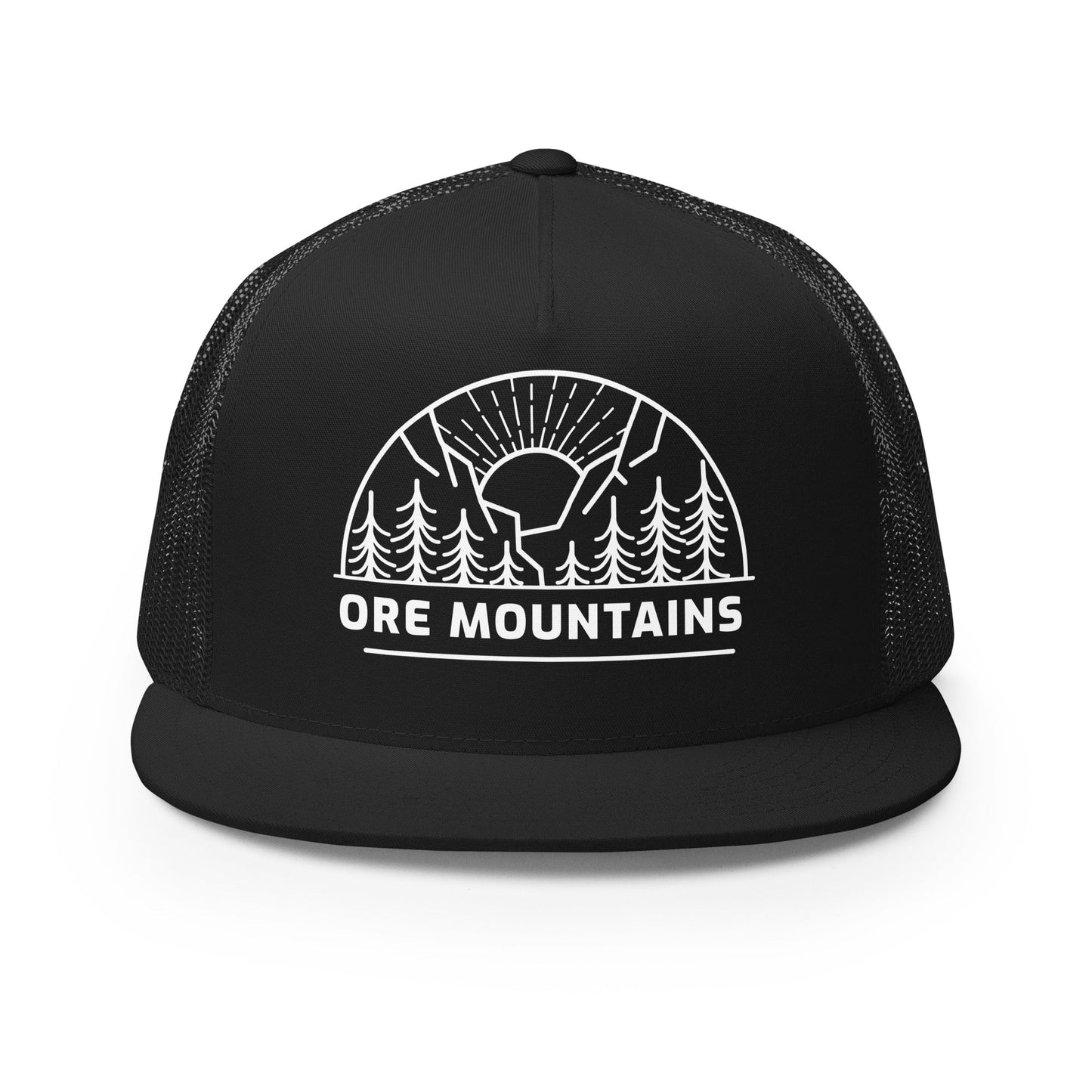 5 - Panel - Trucker - Cap - Ore Mountains (bedruckt) - Haamitstuff