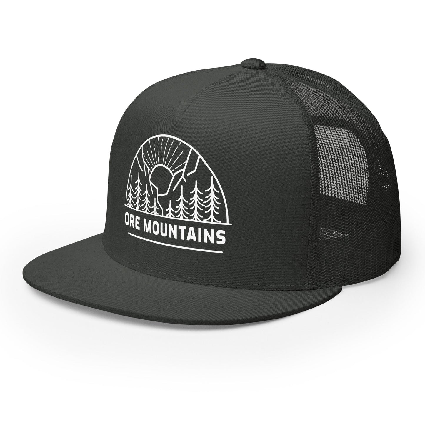 5 - Panel - Trucker - Cap - Ore Mountains (bedruckt) - Haamitstuff