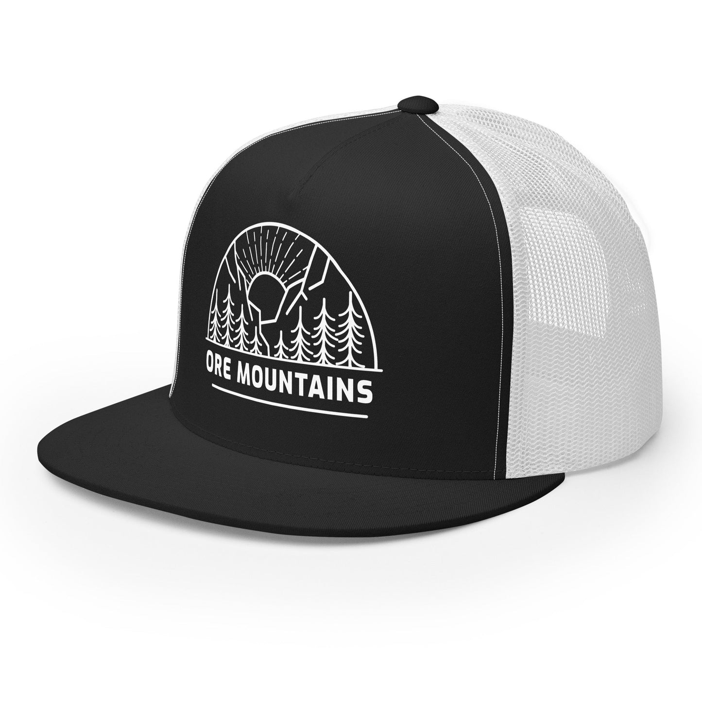 5 - Panel - Trucker - Cap - Ore Mountains (bedruckt) - Haamitstuff