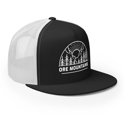 5 - Panel - Trucker - Cap - Ore Mountains (bedruckt) - Haamitstuff