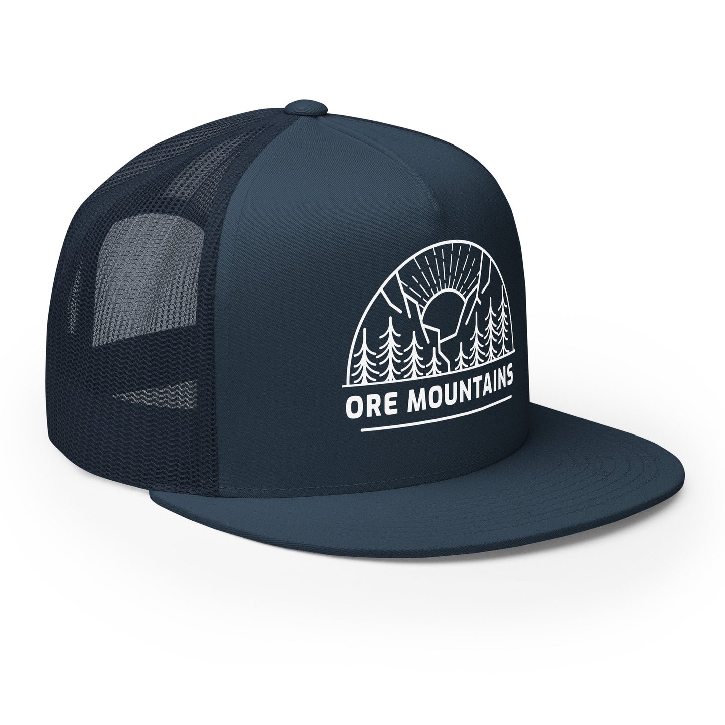 5 - Panel - Trucker - Cap - Ore Mountains (bedruckt) - Haamitstuff
