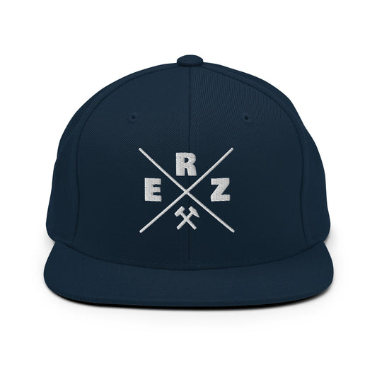 Snapback - Cap - Erz - weißer Stick - Haamitstuff