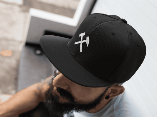 Snapback - Cap - Gekreuzte Hämmer (weiß) - Haamitstuff