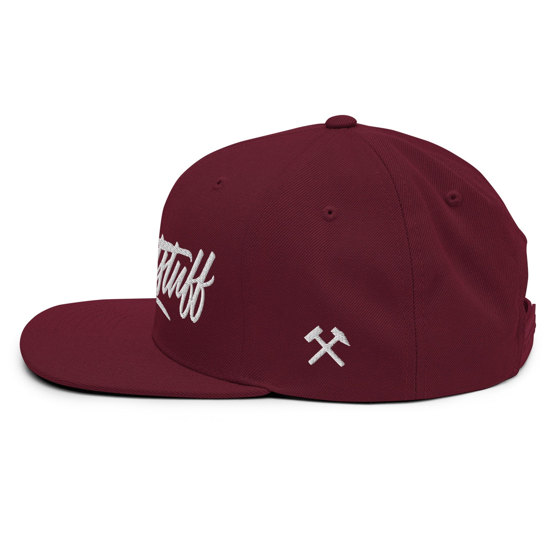 Snapback - Cap - Haamitstuff (Stick weiß) - Haamitstuff