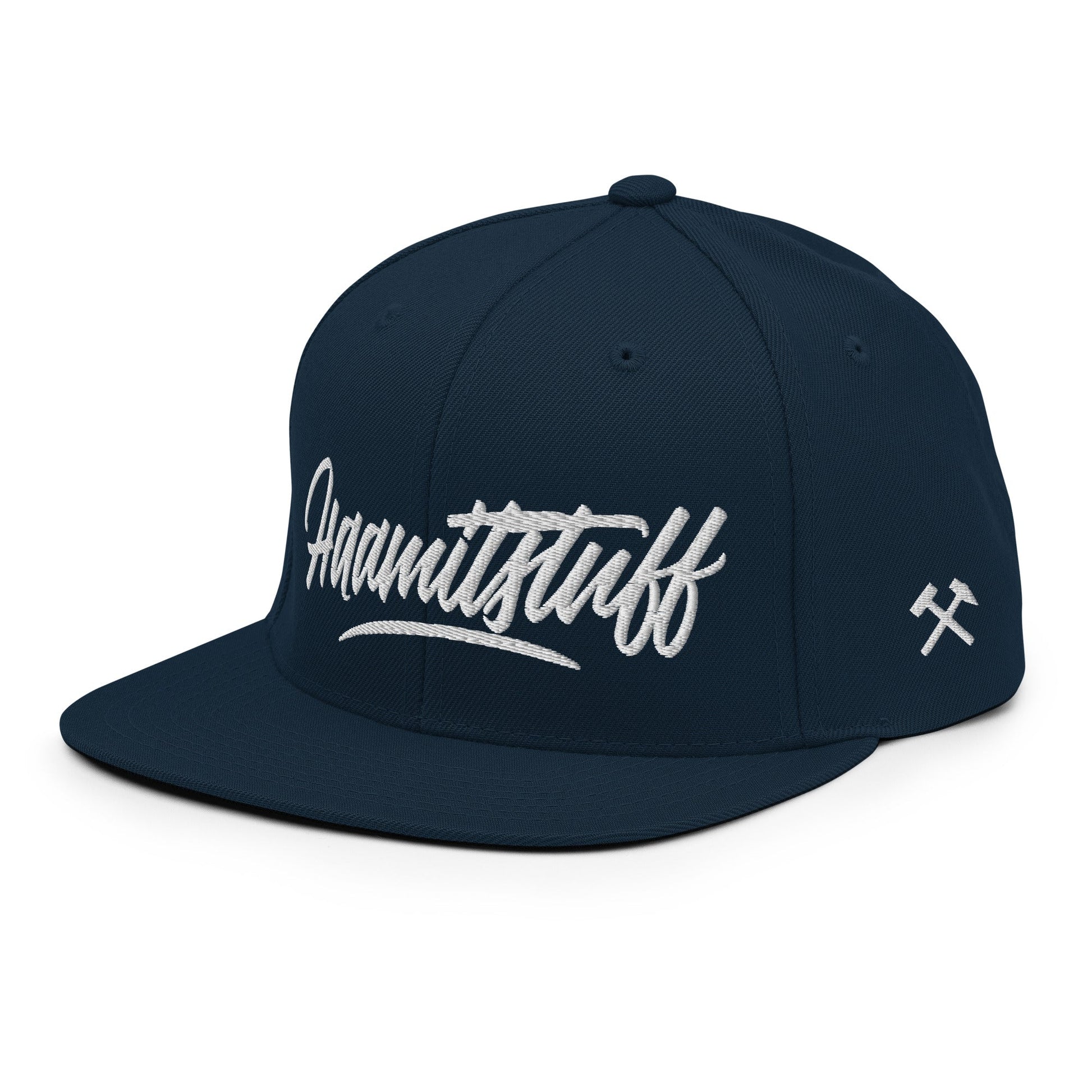Snapback - Cap - Haamitstuff (Stick weiß) - Haamitstuff