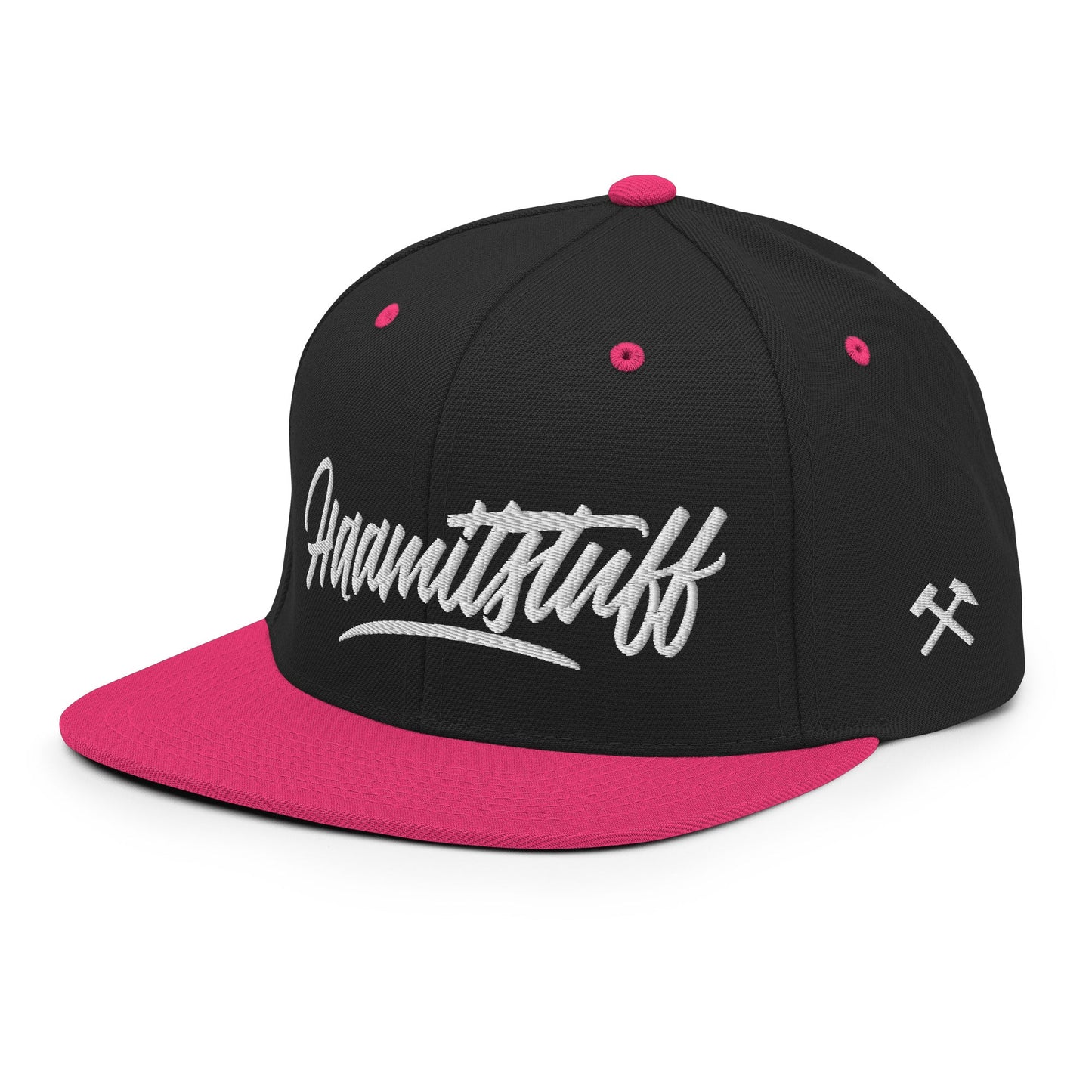 Snapback - Cap - Haamitstuff (Stick weiß) - Haamitstuff