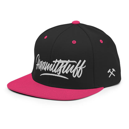 Snapback - Cap - Haamitstuff (Stick weiß) - Haamitstuff