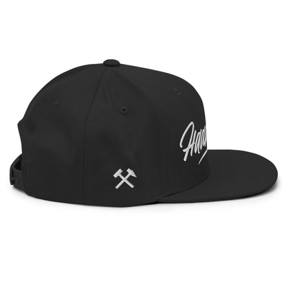 Snapback - Cap - Haamitstuff (Stick weiß) - Haamitstuff
