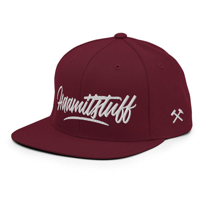 Snapback - Cap - Haamitstuff (Stick weiß) - Haamitstuff