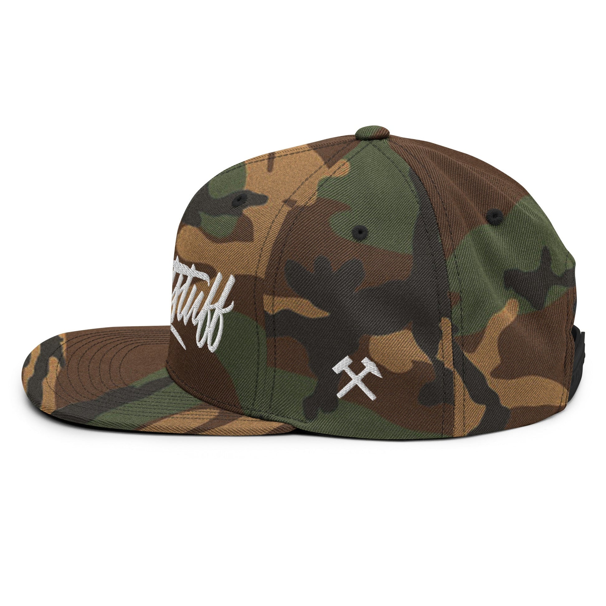 Snapback - Cap - Haamitstuff (Stick weiß) - Haamitstuff