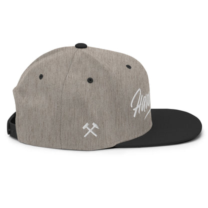 Snapback - Cap - Haamitstuff (Stick weiß) - Haamitstuff