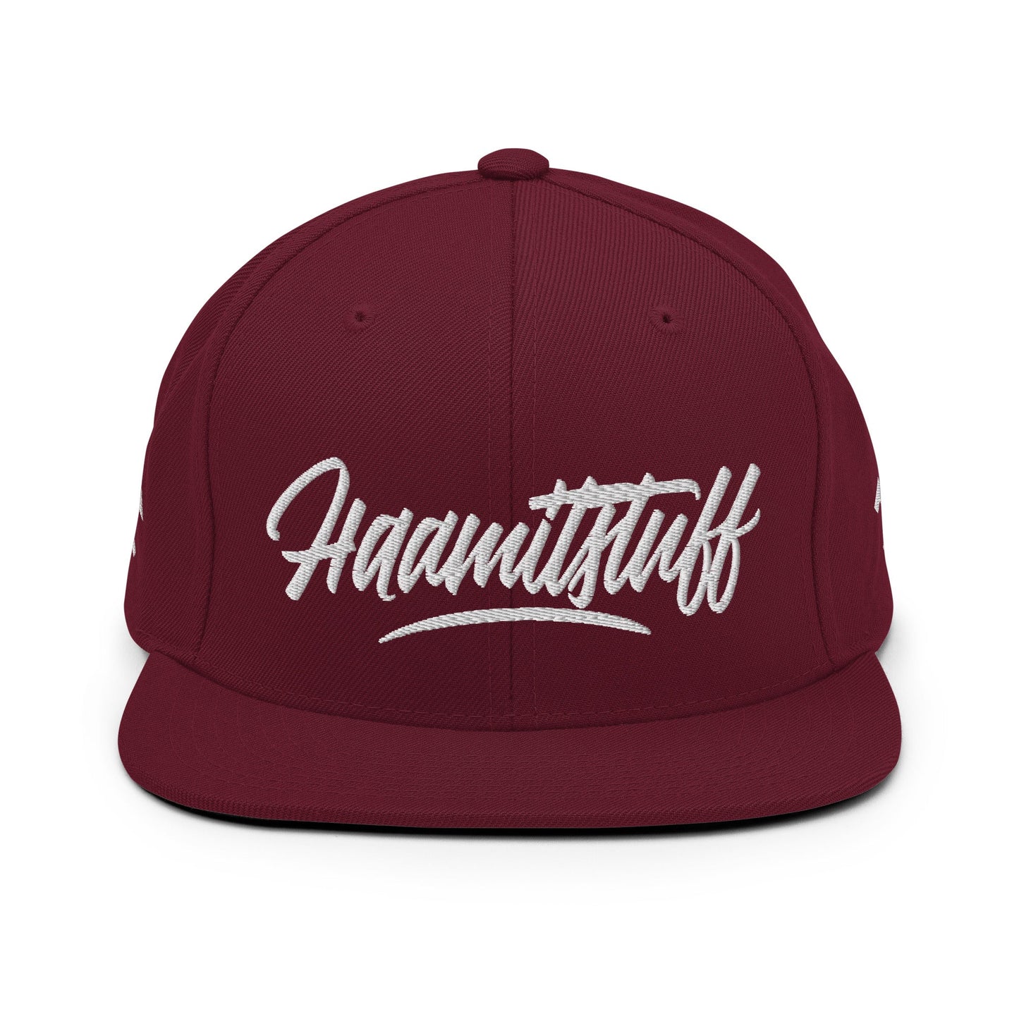 Snapback - Cap - Haamitstuff (Stick weiß) - Haamitstuff