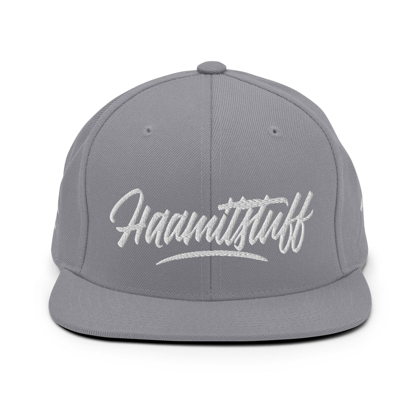Snapback - Cap - Haamitstuff (Stick weiß) - Haamitstuff