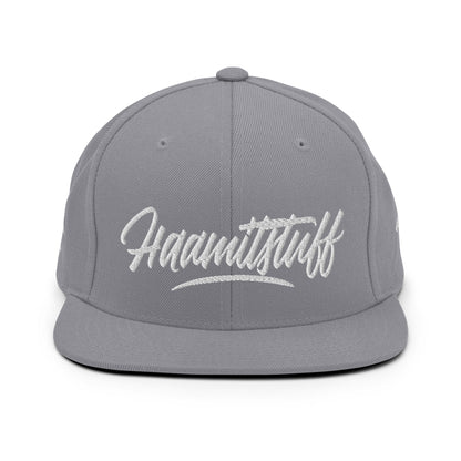 Snapback - Cap - Haamitstuff (Stick weiß) - Haamitstuff