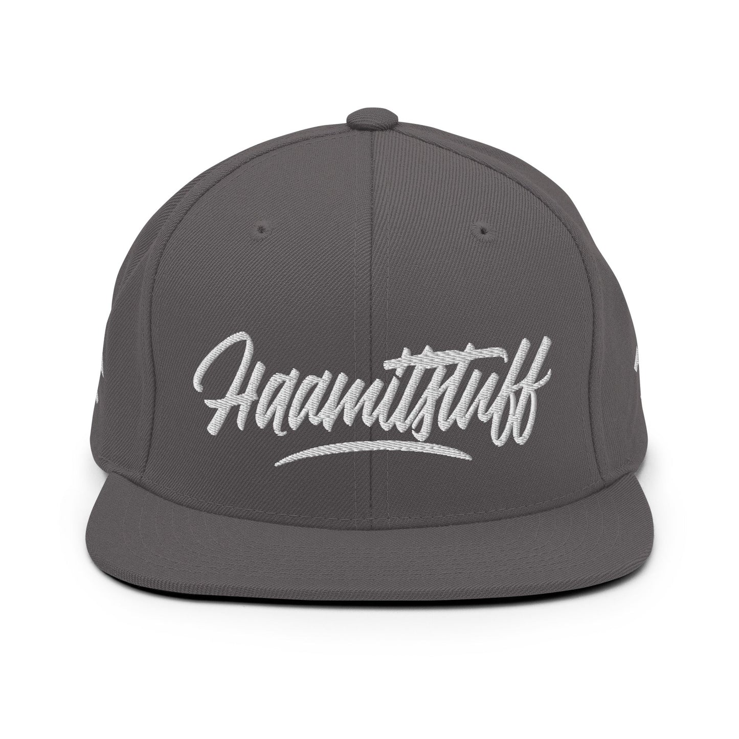 Snapback - Cap - Haamitstuff (Stick weiß) - Haamitstuff