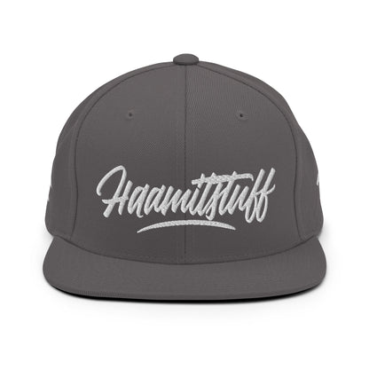 Snapback - Cap - Haamitstuff (Stick weiß) - Haamitstuff