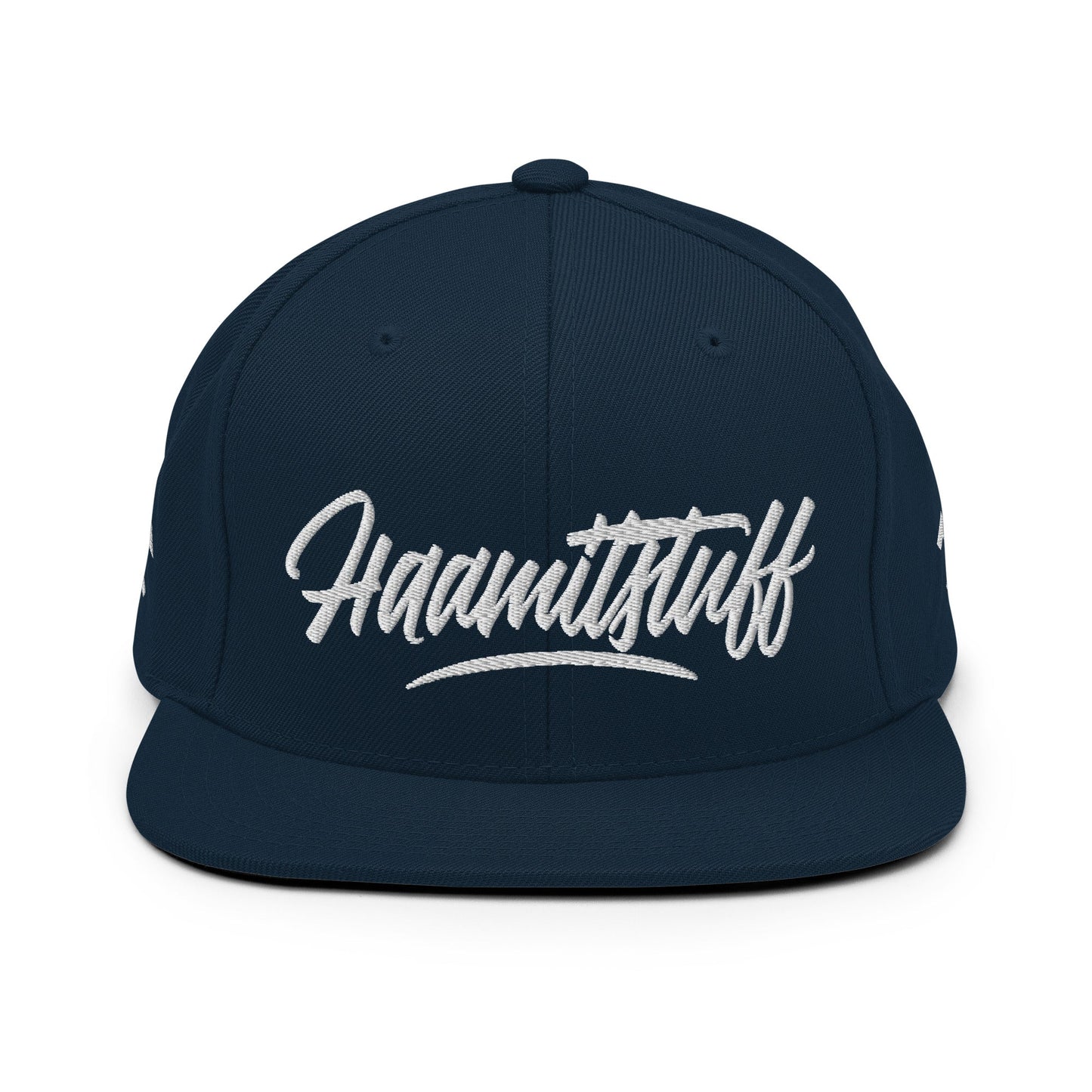 Snapback - Cap - Haamitstuff (Stick weiß) - Haamitstuff