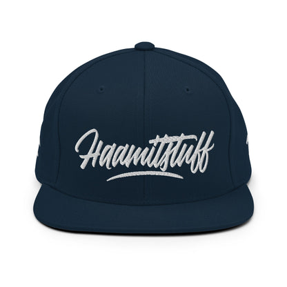Snapback - Cap - Haamitstuff (Stick weiß) - Haamitstuff