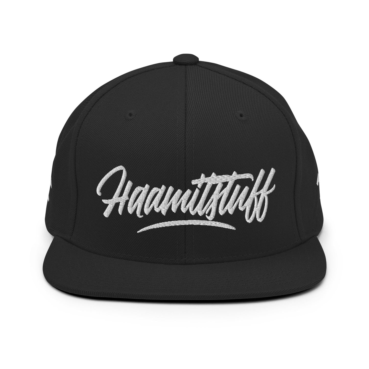 Snapback - Cap - Haamitstuff (Stick weiß) - Haamitstuff
